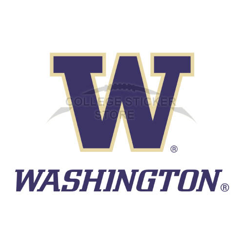 Diy Washington Huskies Iron-on Transfers (Wall Stickers)NO.6895